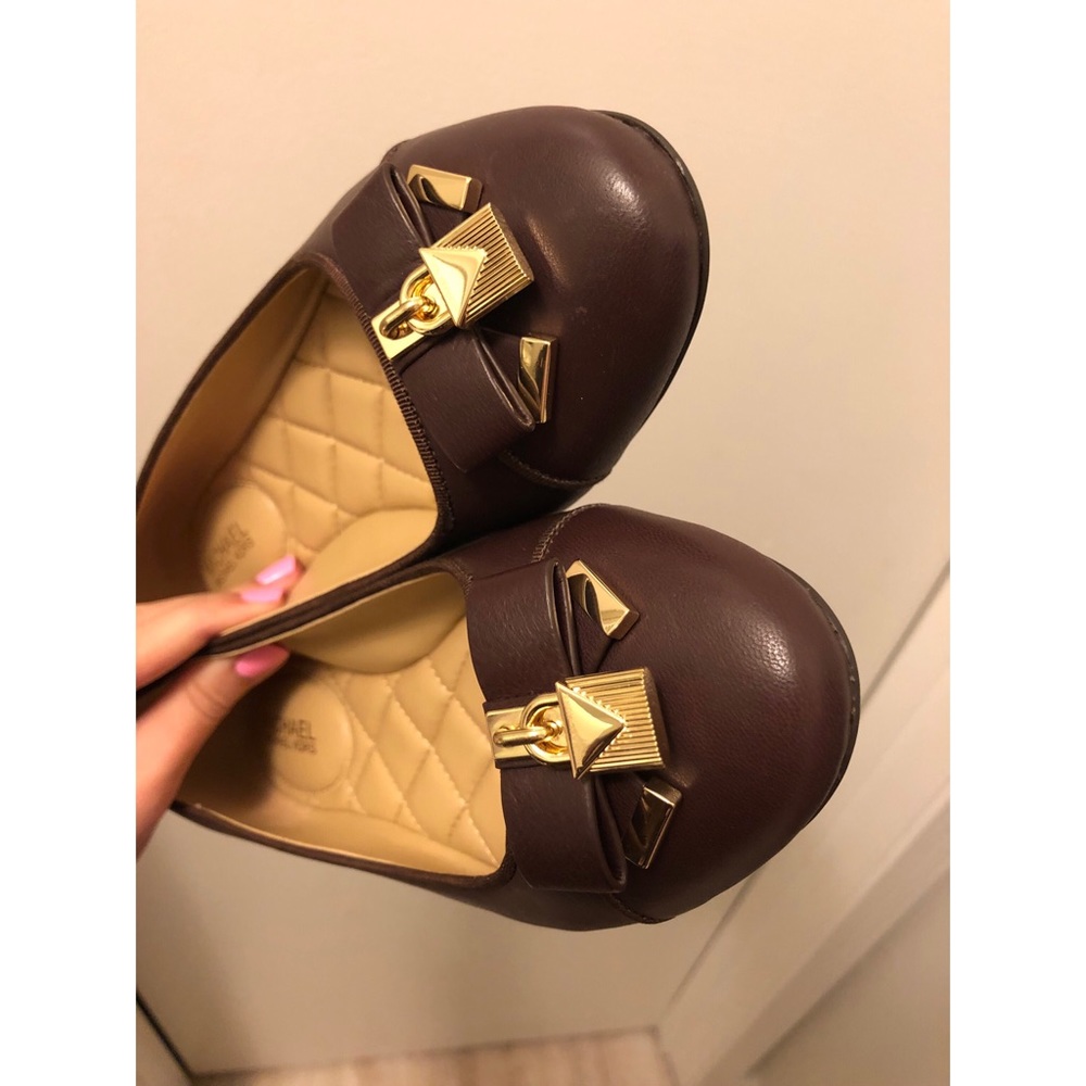 ❌SOLD❌ Michael Kors Leather Ballet Flats🌺 - Picture 9 of 15